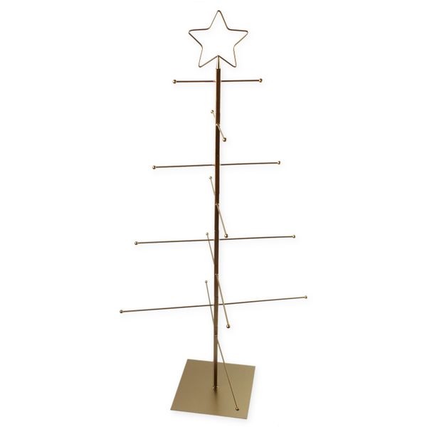 Stromek stojan kov 121cm zlatá